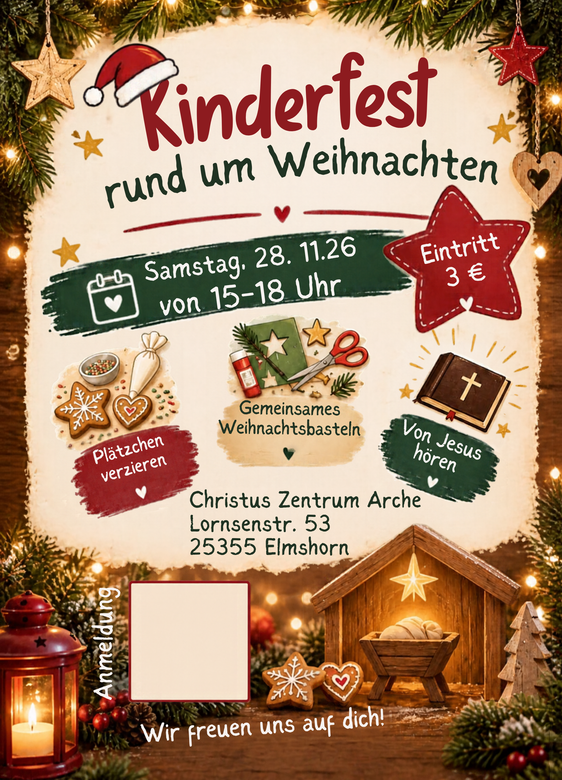 Kinderfest rund um Weihnachten