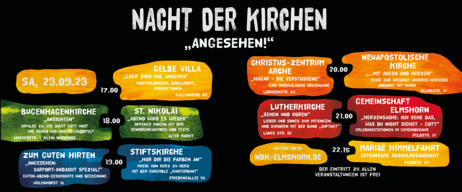 Nacht der Kirchen am 23.09.2023