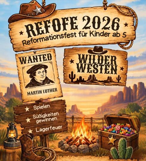 Refofe - Kinderfest 31.10.2025 16 - 19 Uhr