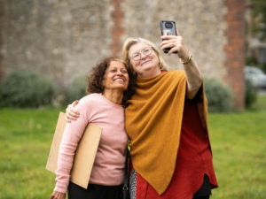 55+ Frühstück und Thema